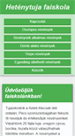 Mobile Screenshot of hetenytuja.hu